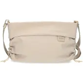 Zwei Sac à bandoulière 'Amie' beige clair