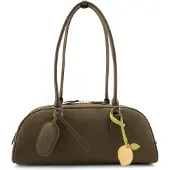 Seidenfelt Manufaktur Sac bandoulière 'Nibe' olive