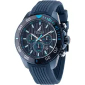 Nautica Montre à affichage analogique bleu