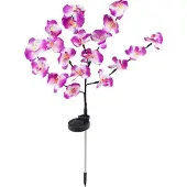 Huismerk Lampe solaire à LED de jardin en forme d'orcdée 75 cm