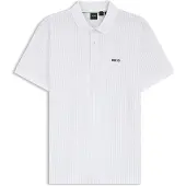 BOSS Polo en piqué de coton avec imprimé partout