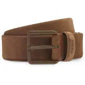 HUGO Ceinture en cuir suédé avec boucle ton sur ton à ardillon