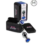 Secret Play Pleasure Plug M Plug anal blue 8,2 cm