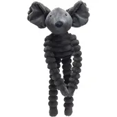 Beeztees Swing Mouse Reza Dog Toy Gris