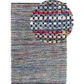Beliani Billian 140 x 200 cm multicolore ALANYA flocons de coton (200 x 140 cm)