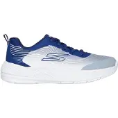 SKECHERS Microspec Advance Revconix Trainers Blanc,Bleu EU 28 1/2 Garçon