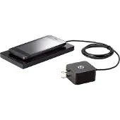HP Tri-Mode Wireless Charging Pad - Tapis de chargement sans fil + adaptateur d'alimentation - 5 Watt - Hongrie - bleu, noir Jack - pour EliteDesk 800 G1 (tour), 800 G2 (tour)