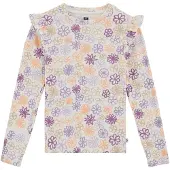 We fashion T-Shirt 'Meisjes' beige / violet / orange