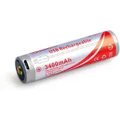 OrcaTorch Batterie Usb 3400mah Transparente Transparente One Size