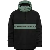 Horsefeathers Veste Gordie (noir/vert iceberg) - XS