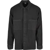 Urban Classics Chemise noir denim