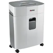Dahle Destructeur de documents PaperSAFE 260, coupe croisée 4 x 12 mm, P-4, 25 l, capacité de coupe 1-12 feuilles, avec rouleaux, gris