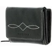 Chiemsee Cuir porte-monnaie Leather Wallet Black noir