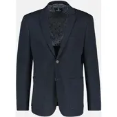 Lerros Veste de costume bleu marine