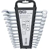 Bgs Jeu de clés mixtes à fourche (10 mm, 11 mm, 12 mm, 13 mm, 14 mm, 15 mm, 16 mm, 17 mm, 18 mm, 19 mm, 8 mm, 9 mm)