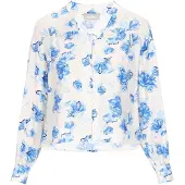 Usha Chemisier bleu / bleu clair / bleu foncé / blanc naturel