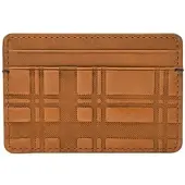 Fossil porte-cartes Bronson Card Case Camel marron clair
