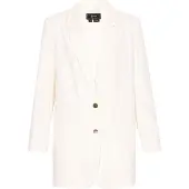 Faina Blazer blanc cassé