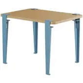 TIPTOE Bureau pour Enfants en Chêne Massif Whale Blue