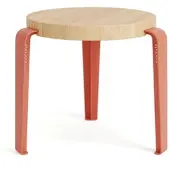 TIPTOE Mini Lou Oak pour Enfants Tabouret Flamingo Pink