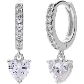 Lucardi Boucles d'oreilles argent