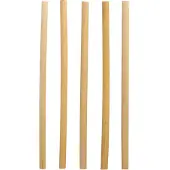 Papstar 100 pailles en roseau "pur" Ø 7 mm - 20 cm, Pailles, Marron
