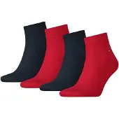 Tommy Hilfiger Chaussettes bleu foncé / rouge
