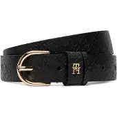 Tommy Hilfiger Ceinture 'ESS EFFORTLESS' noir
