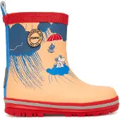 Reima Bottes en caoutchouc 'Magisk Moomin' nude / bleu / abricot / rouge