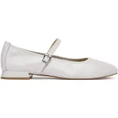 Caprice Ballerines à lanières blanc perle