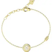 GUESS Bracelet 'COIN' jaune d'or