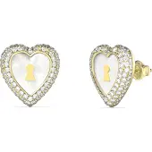 GUESS Love Bites Ohrstecker, (Acier inoxydable)