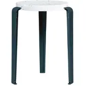 TIPTOE Lou Tabouret en plastique recyclé Venezia Midnight Blue