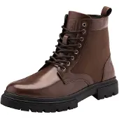 OMBRE Bottines à lacets 'Fobo-0174' chocolat
