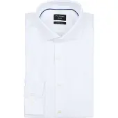 Olymp Chemise No'6 six Coupe Skinny Blanc
