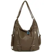 Bagmori Sac bandoulière beige foncé