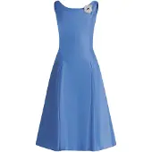 Vera Mont Robe bleu roi