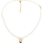 Swarovski Chaîne or / blanc