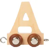 Small Foot - Holzbuchstabenzug - A - 12 Stück