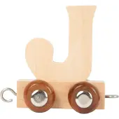 Small Foot - Holzbuchstabenzug - J - 12 Stück