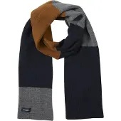 Blend Écharpe 'EARNEST' bleu / marron / gris