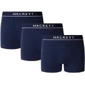 Hackett London Boxers ' CORE TK 3P ' bleu marine / blanc
