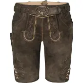 Spieth & Wensky Pantalon folklorique 'Everest' marron