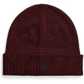 Ralph Lauren Bonnet bleu foncé / lie de vin