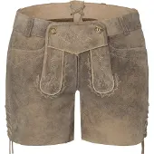 Spieth & Wensky Pantalon folklorique 'Barbie' beige clair / beige foncé