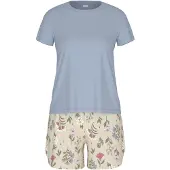 Mey Shorty bleu clair / blanc cassé