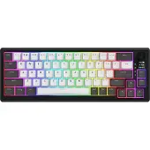 HATOR Skyfall 65 Pro (USA, Filaire, Sans fil), Clavier, Noir, Gris
