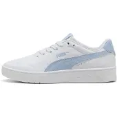 Puma Chaussures Court Lally, modèle unie, à lacets, style sportif, couleur blanche, pour le sport et les loisirs