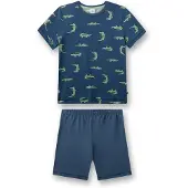 Sanetta Pyjama bleu marine / vert