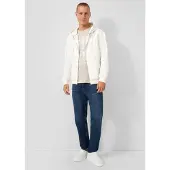QS Veste de survêtement blanc